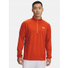 Tričko Under Armour UA Tech Textured 1/2 Zip-ORG s dlhým rukávom M