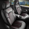 PANDA Autopoťahy pre Mitsubishi Outlander (II) 2006-2012 DUBAI_Červené 2+3