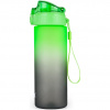 OXYBAG Fľaša na pitie pre deti OXY CLiCK 600 ml Ombre Black-green