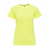 PAYPER SUNSET LADY FLUO 000838-0253 / Dámske tričko s krátkym rukávom - fluorescent yellow XS