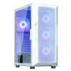 Zalman skříň I3 Neo ARGB white / ATX / 4x120 ARGB fan / 2xUSB 3.0 / 1xUSB 2.0 / prosklená bočnice / mesh panel / bílá (I3 Neo ARGB White)