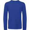 B&C | Inspire LSL T /men, Pánske tričko s dlhým rukávom, modrá cobalt, XXL