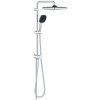 GROHE Vitalio Comfort sprchová súprava bez batérie, horná sprcha 1jet EcoJoy 250 x 250 mm, ručná sprcha 2jet, chróm, 26698001