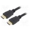 Cable HDMI 1.4 HDMI plug,both sides PVC 10m black 28AWG