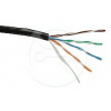 Kabel Solarix UTP Cat5e drát gelový 305m PE venkovní