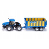 Traktor New Holland T9.560 s prívesom Siku 1947