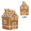 Clayre & Eef Perníková LED chalúpka Gingerbread Cott - 7*7*11cm - Clayre & Eef