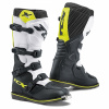Moto topánky TCX X-BLAST čierno / bielo / neónovo žlté - Veľkosť 46