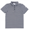 Slazenger Stripe Polo Shirt Junior Navy 13 rokov