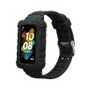Sada silikonových řemínků na chytré hodinky Huawei Band 9 / Band 8 7 6 Pro / Honor Band 7 6 černé (Sada silikonových řemínků na chytré hodinky kwmobile Silicone pro Huawei Band 9 / Band 8 7 6 Pro / Ho