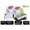 Programovateľný set RGBW-IC LED pásika SK6812 SMD, IP20 | WLED.sk