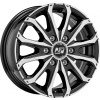 MSW 48 6,5x16 6x120 ET50 gloss black polished