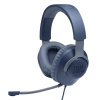 JBL Quantum 100 Blue Káblové herné slúchadlá na uši s odpojiteľným mikrofónom. (QUANTUM100BLU)