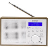Denver DAB-46 111111000400 stolný rádio, DAB+, FM, biela; 111111000400