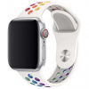 Remienok pre Apple Watch (42/44/45mm) Sport, white-colorful (veľkosť S)