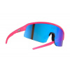Detské okuliare NEONVIPER, CRYSTAL PINK FLUO, sklá MIRROR BLUE CAT 3