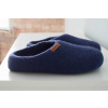 Vlnené papuče - SLIPPERS - granátové