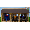 Kids Globe stodola pre 3 traktory 1:16