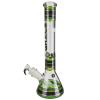 Sklenené bongo GG black&green 32cm