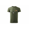 Carp´R´Us Tričko Mouthsnagger army zelená