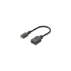 PremiumCord Flexi adaptér HDMI Typ A samice - micro HDMI Typ D samec pro ohebné zapojení kphdma-35