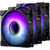 Phanteks PH-F120M25_G2_DBK01_3P PC vetrák s krytom (š x v x h) 120 x 25 x 120 mm; PH-F120M25_G2_DBK01_3P