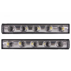 KITT LED DRL Chrome Daytime Running Lights suitable for Mercedes G-Class W463 (1989-up) G65 Design