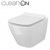 Cersanit CITY SQUARE WC závesné CleanOn+sedátko SC duropl, Biela S701-405 S701-405