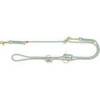 Soft Rope predlžovacie okrúhle tkané vodítko, S-XL: 2.00 m/ 10 mm, šalvia/mäta