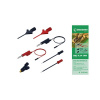 SKS Hirschmann PMS 0,64 SMD meracie káble - sada [ - ] čierna, červená 1 ks; 932960001