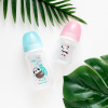 Canpol babies Antikoliková fľaša so širokým hrdlom EasyStart 240 ml PP EXOTIC ANIMALS modrá