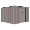 Hardmaister záhradný domček OREGON 261 x 241 cm teplá sivá Hardmaister