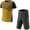 Komplet DYNAFIT Alpine Shirt M Tobacco + DYNAFIT Transalper Hybrid Black