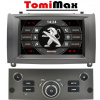 TomiMax Peugeot 407 Android 14 autorádio s WIFI, GPS, USB, BT HW výbava: 8 Core 4GB+32GB PX HIGH
