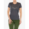 Dámske tričko Salewa Pure Eagle Frame Dry T-shirt - black out melange