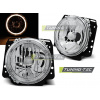 PREDNÉ SVETLÁ ANGEL EYES CHROM pre VW GOLF II 2 08.83-08.91