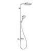 Hansgrohe Raindance S - Sprchový set s termostatom, priemer 24 cm, 3 prúdy, EcoSmart+, chróm 28825000