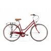 Mestsky bicykel - 2228570 - l Romet Vintage Eco D Bicycle Bicycle Burgundsko (2228570 - L ROMET Vintage Eco D bordový bicykel)