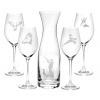 SET fľaša + poháre 360ml HUNTER / LOVEC (1+4ks) (4353)
