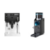 Rancilio Silvia PRO X, black + Rancilio Rocky Doserless, čierna