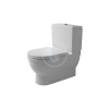 DURAVIT Starck 3 WC kombi misa, Vario odpad, s HygieneGlaze, biela, 2104092000