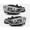 Predné svetlá Angel eyes pre BMW F30, F31