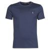 Polo Ralph Lauren Tričká s krátkym rukávom T-SHIRT AJUSTE COL ROND EN PIMA COTON LOGO PONY PLAYER MULTICOLO Modrá