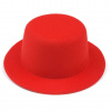 Klobúčik Ø 13,5 cm Červená