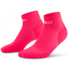 CEP Core Run Socks 5.0 Low Cut kotníkové ponožky pánské Barva: Pink, Velikost: IV