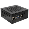 Geekworm - X1207-C1 Kovové puzdro pre Raspberry Pi 5 a X1207/ X1208 UPS Shield
