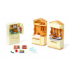 Doplnky k figúrkam Sylvanian Families set - kuchynská linka s chladničkou (5054131053416)