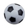 Sportino loptička soccer na stolný futbal 31mm/32mm bl/wh (plastová loptička so vzorom lopty, menší rozmer)