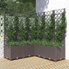Kvetináč plast viacfarebný VidaXL 120 cm x 1 x 136 cm