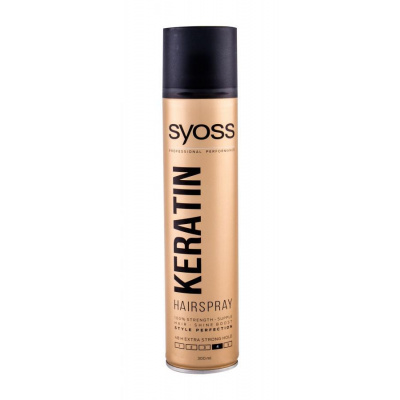 Syoss Keratin Hair Spray (W) 300ml, Lak na vlasy
